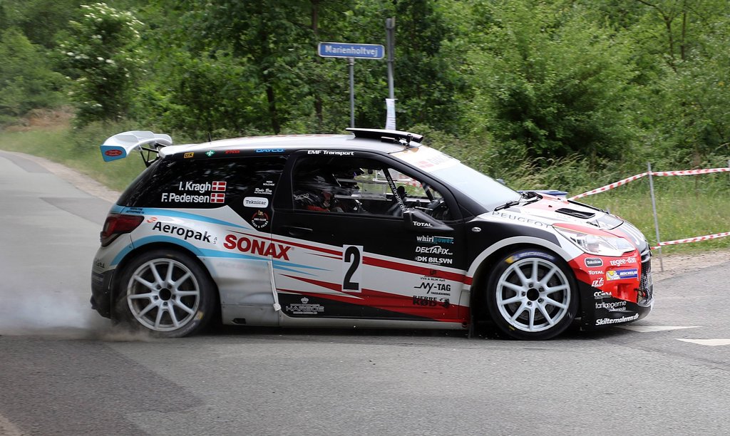 Den 10. august gælder det rallysprintet i Fårvang for Ib Kragh